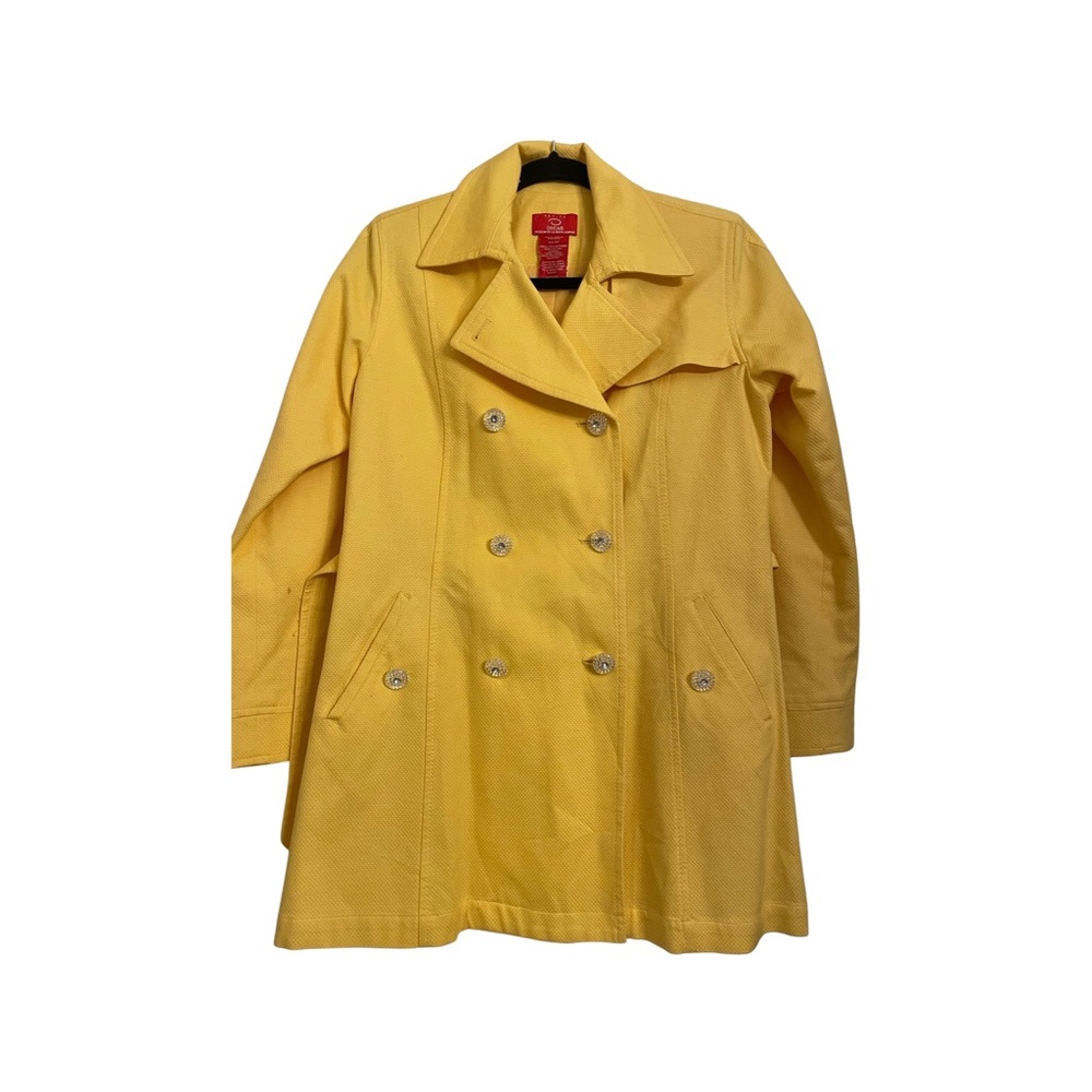 Spring yellow light weight coat - Picture 2 of 8